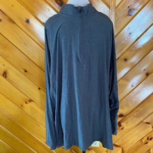 Colosseum 3XL Performance Quarter Zip Pullover Golf Blue Heather 1/4 Zip New